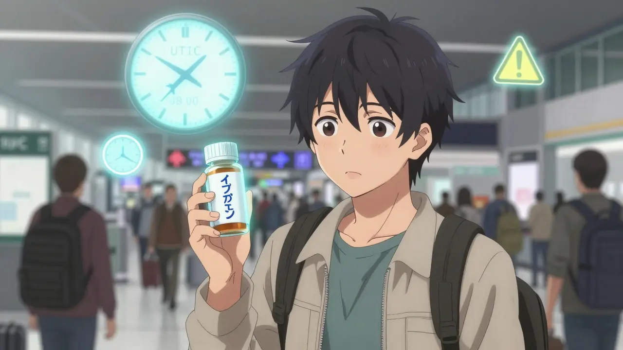 How to Read Prescription Labels When Traveling or Crossing Time Zones